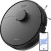 D9 Max Gen 2 Robot Vacuum and Mop Combo, LDS Navigation, 6000Pa Strong Suction Power, 240mins Runtime, 2-in-1 Sweep and Mop, WiFi, APP, Voice Control