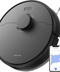 D9 Max Gen 2 Robot Vacuum and Mop Combo, LDS Navigation, 6000Pa Strong Suction Power, 240mins Runtime, 2-in-1 Sweep and Mop, WiFi, APP, Voice Control
